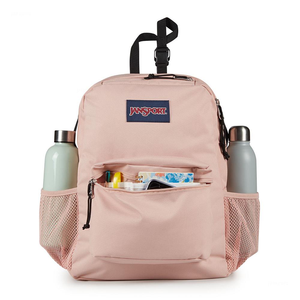 Sac à Dos Scolaire JanSport CENTRAL ADAPTIVE Rose | NHZ-40461974